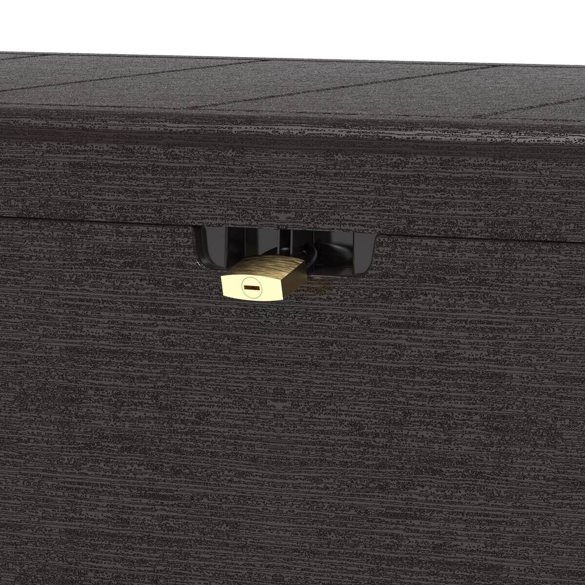 Duramax Aufbewahrungsbox Durabox braun Kunststoff B/H/L: ca. 45x56x117 cm