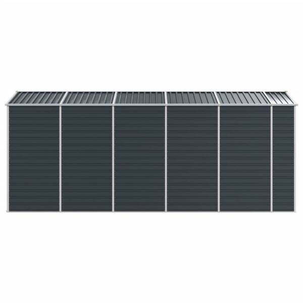 vidaXL Gartenhaus anthrazit B/H/T: ca. 191x198x470 cm
