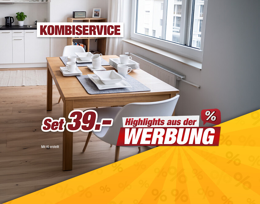 Unsere Werbe Highlights - Kombiservice