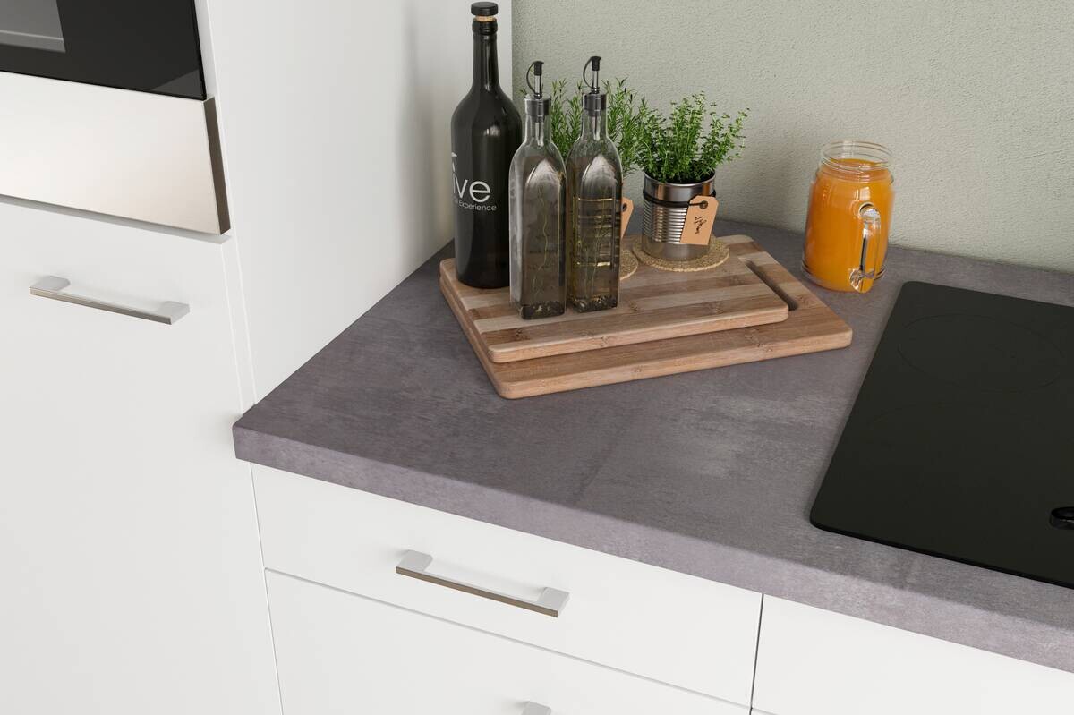 Küchenblock Vita weiß matt B/H/T: ca. 280x234x60 cm