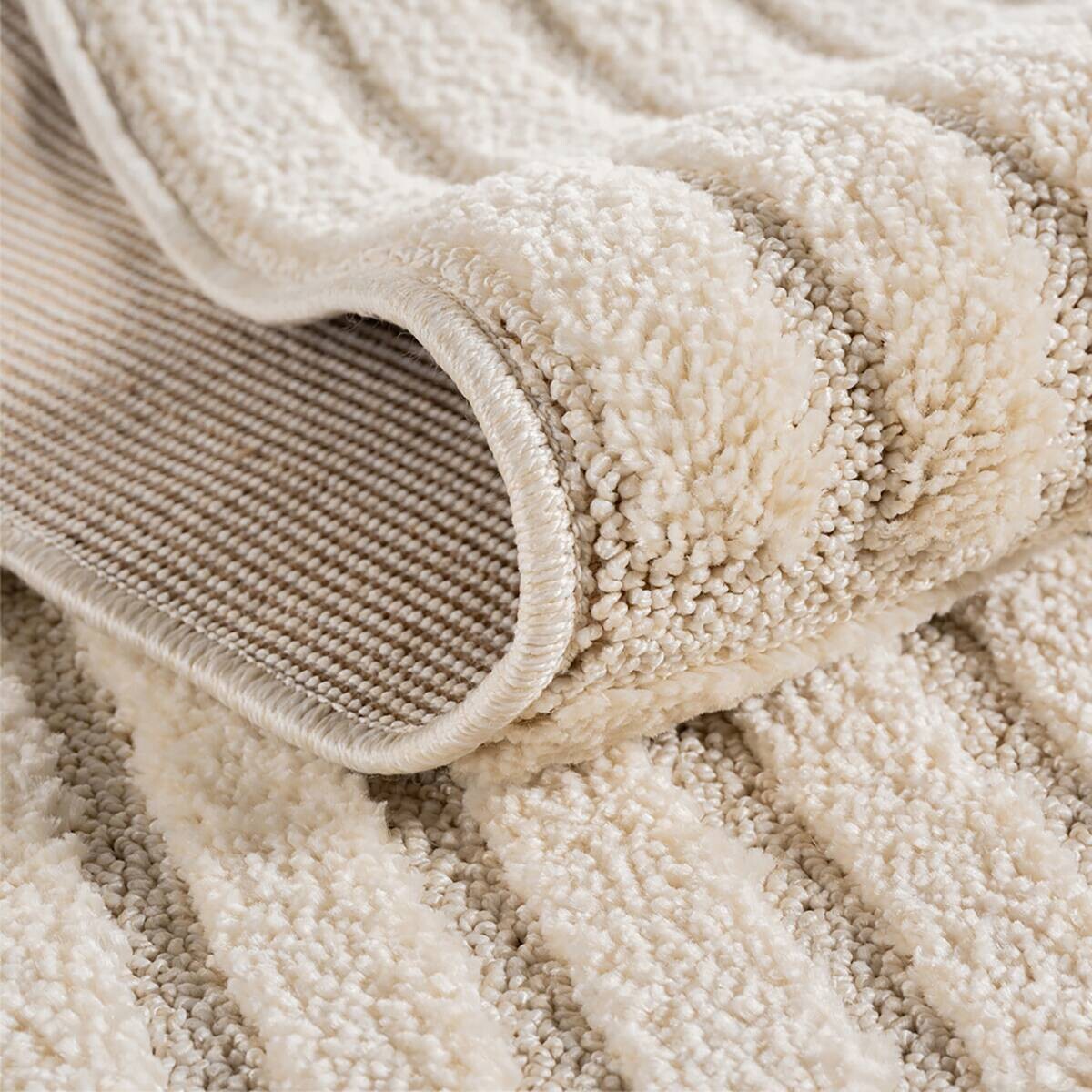 Ayyildiz Kurzflorteppich ART creme B/H/L: ca. 160x0,8x160 cm