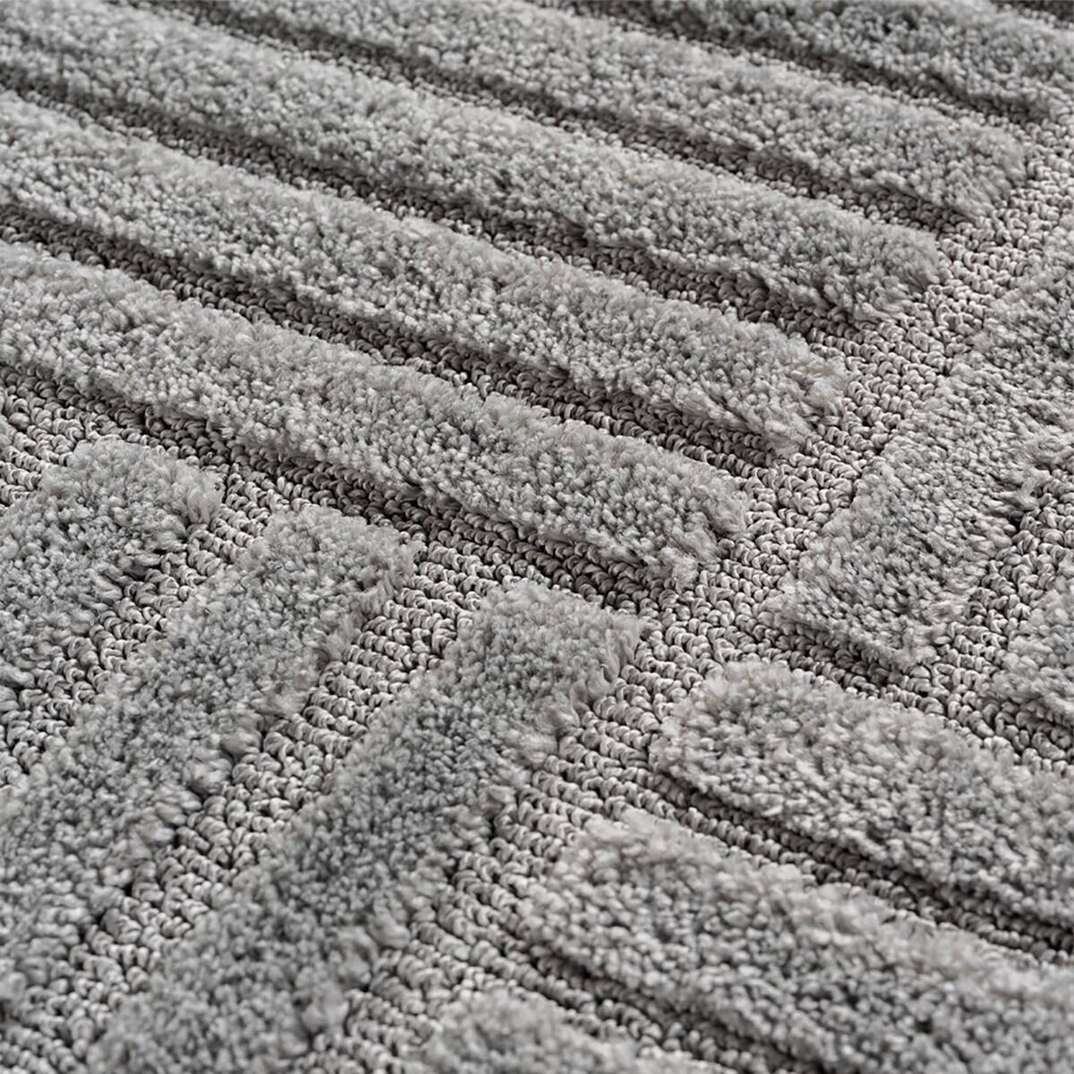 Ayyildiz Kurzflorteppich ART silber B/H/L: ca. 80x0,8x150 cm