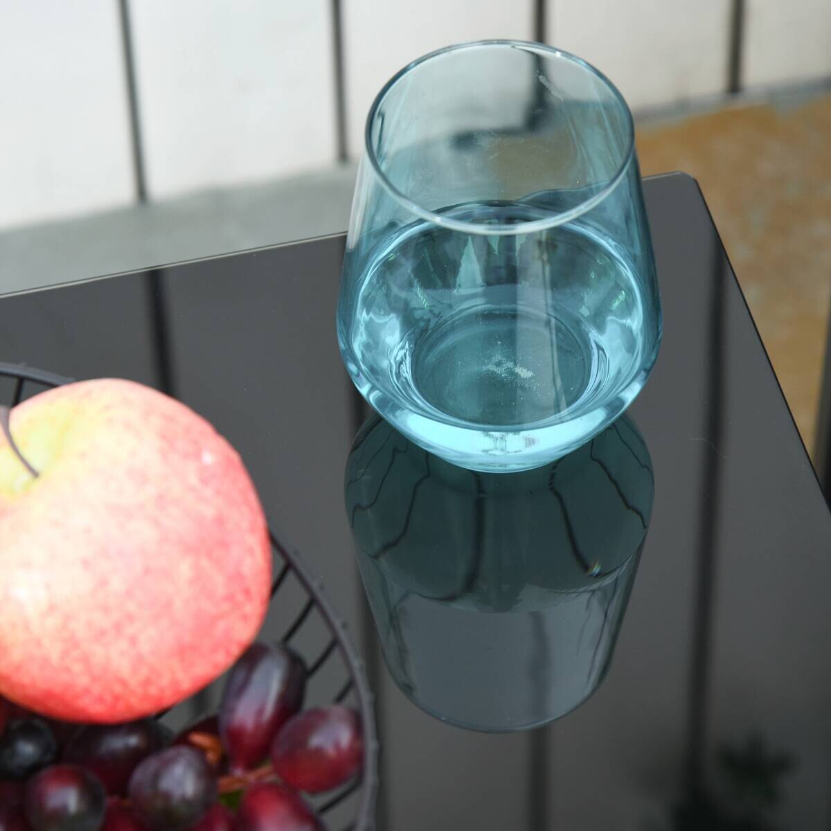 Outsunny Sitzgruppe grau Polyrattan B/H/L: ca. 57x63x76 cm