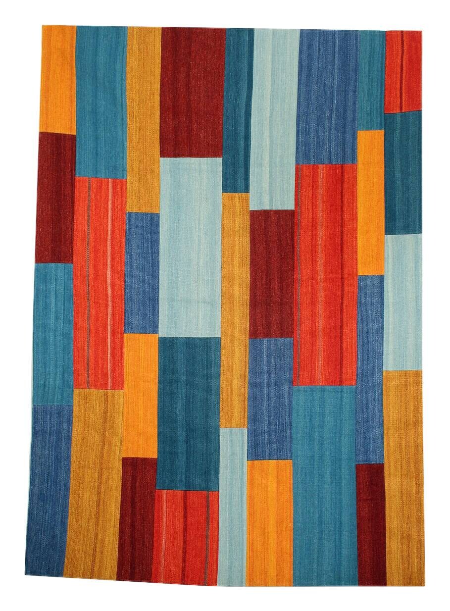 Kayoom Kurzflorteppich Radical 330 rot B/L: ca. 80x150 cm