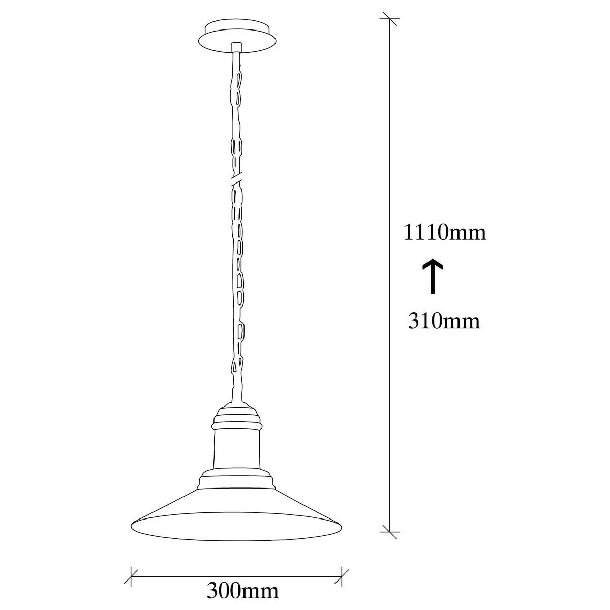 Opviq Pendelleuchte Sivani B/H/T/L/D: ca. 30x111x30x30x30 cm E27 1 Brennstellen