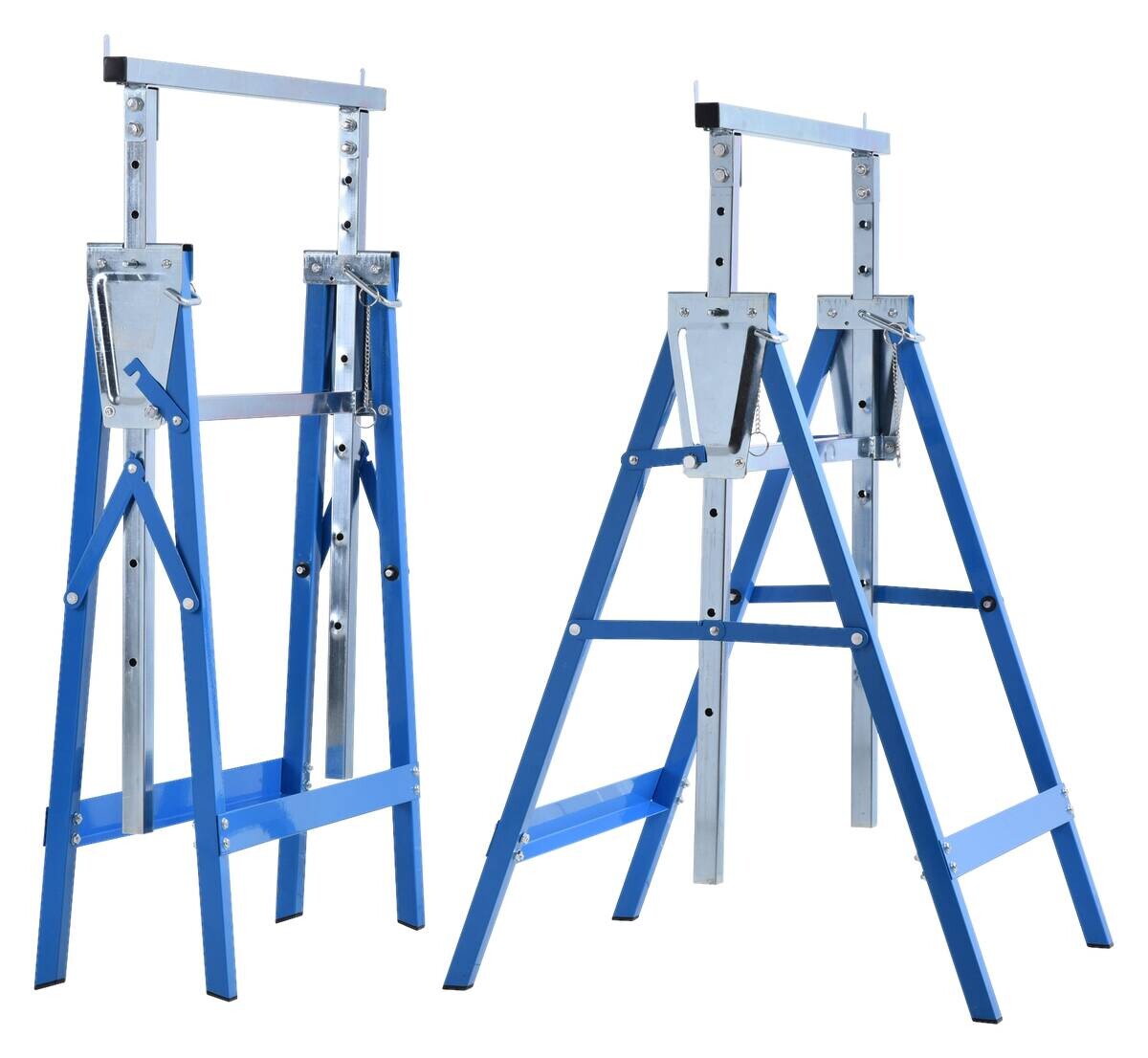 Werkstatt-Zubehör blau B/H/L: ca. 58x68x130 cm