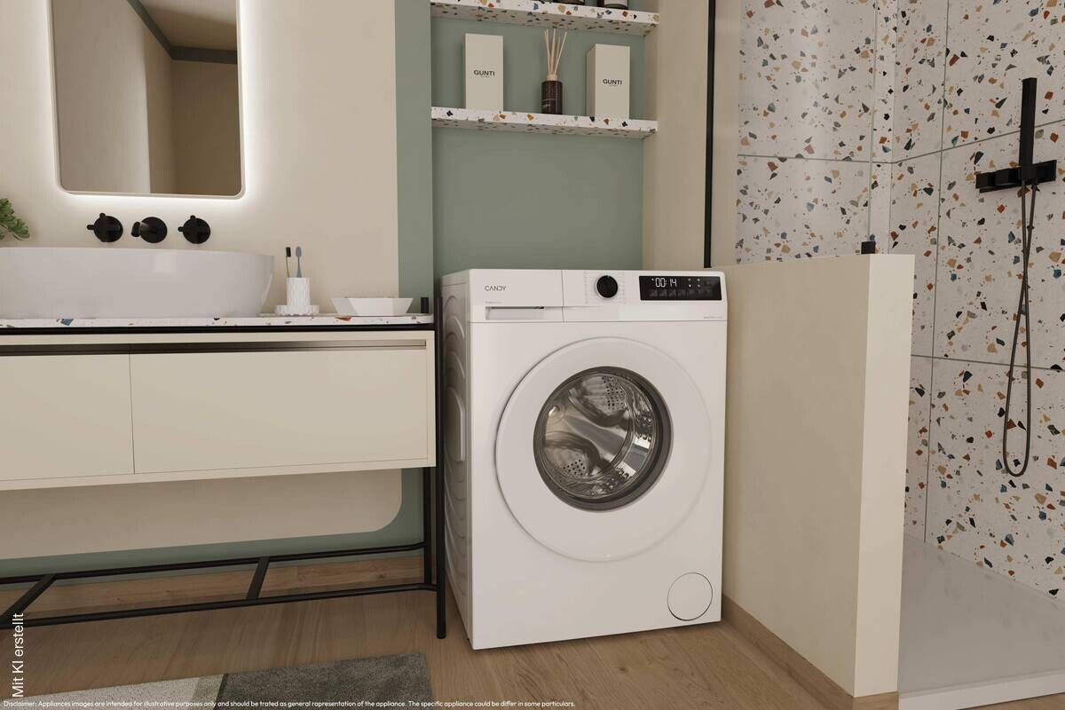 Candy Waschmaschine GD48S6-S weiß B/H/T: ca. 60x85x54 cm ca. 8 kg