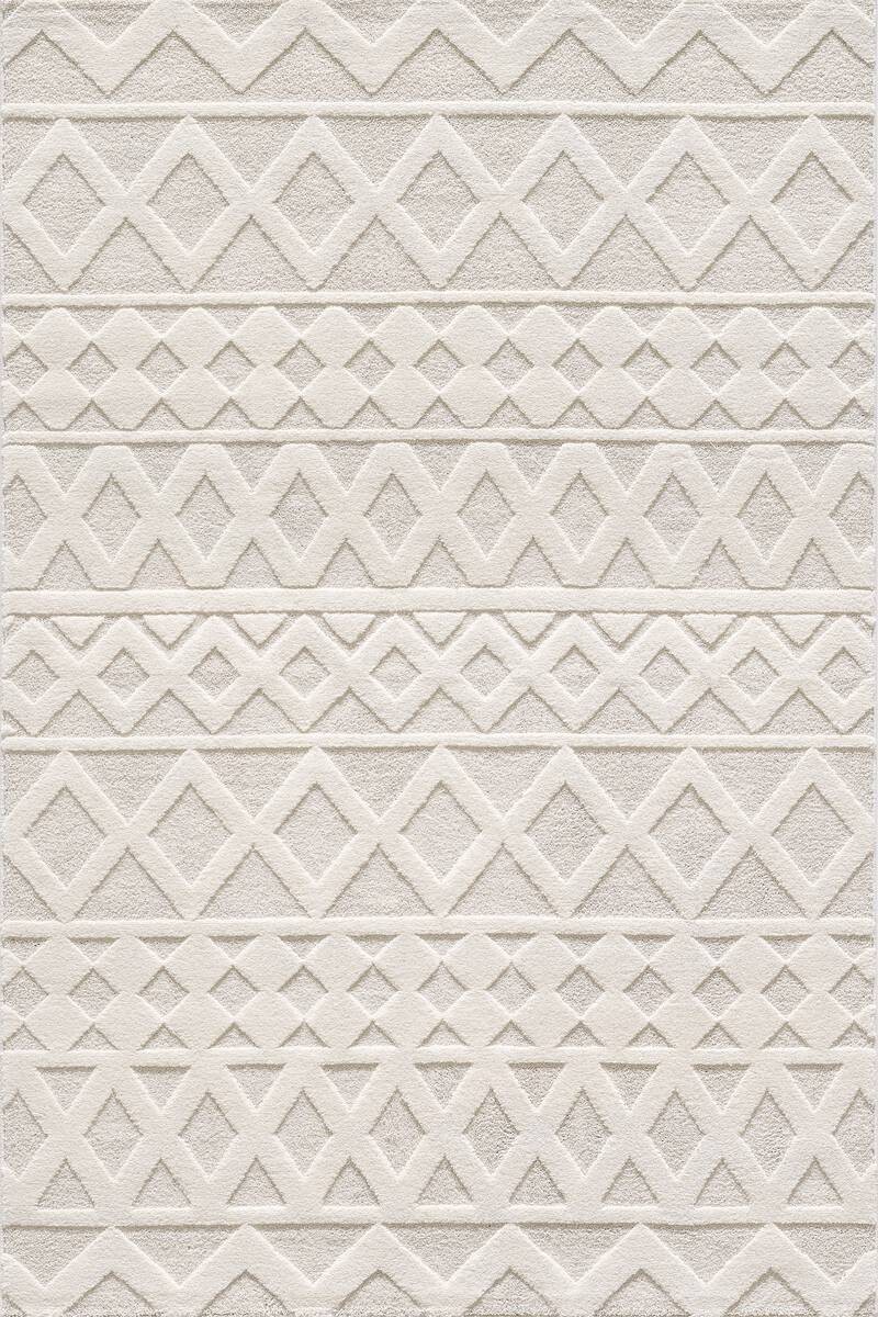 Webteppich Elio creme B/L: ca. 120x170 cm