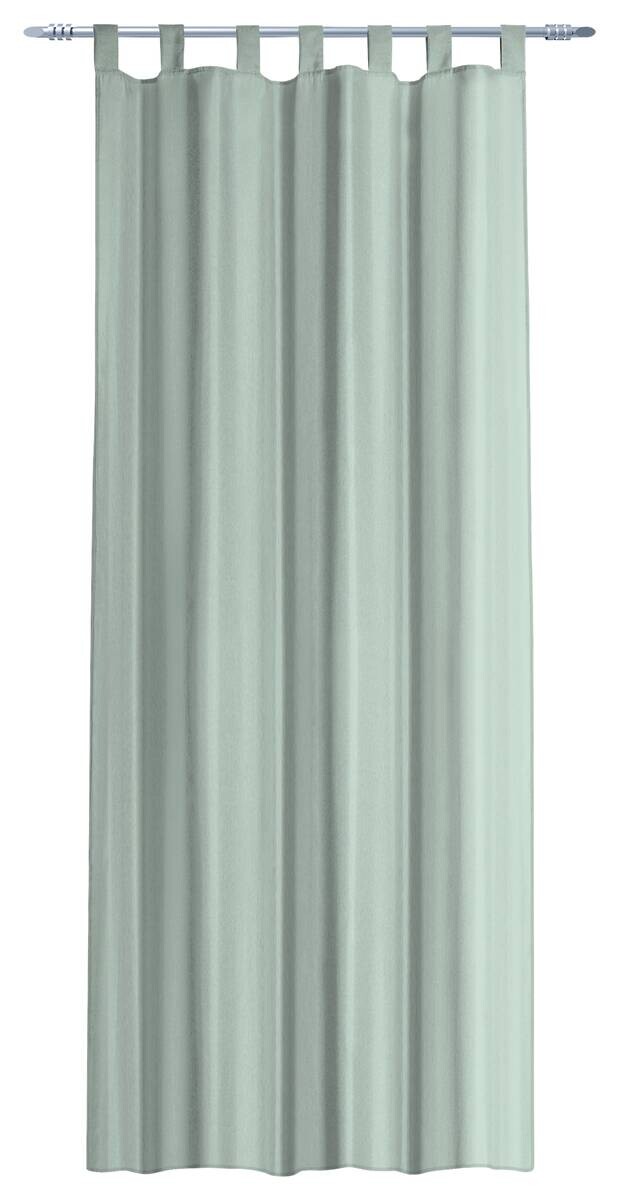 POCOline Schlaufenvorhang Silk grün B/L: ca. 140x225 cm