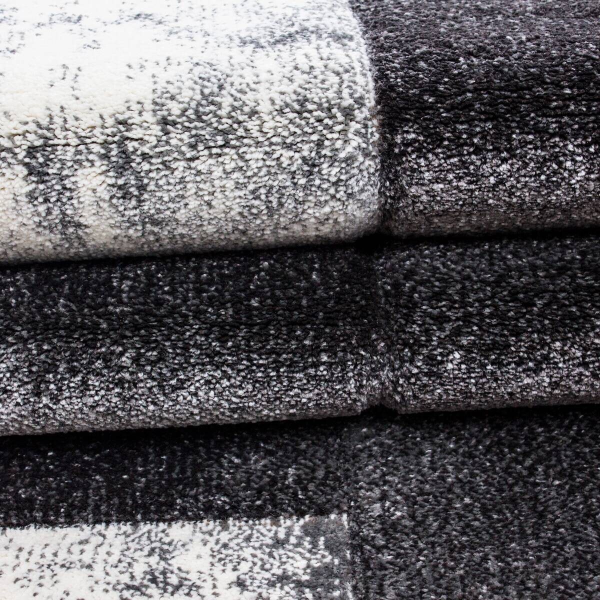 Ayyildiz Teppich HAWAII grau B/L: ca. 140x200 cm