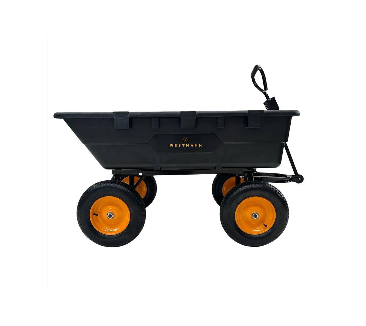 Westmann Schubkarre Prakta schwarz B/H/L: ca. 108x83x145 cm