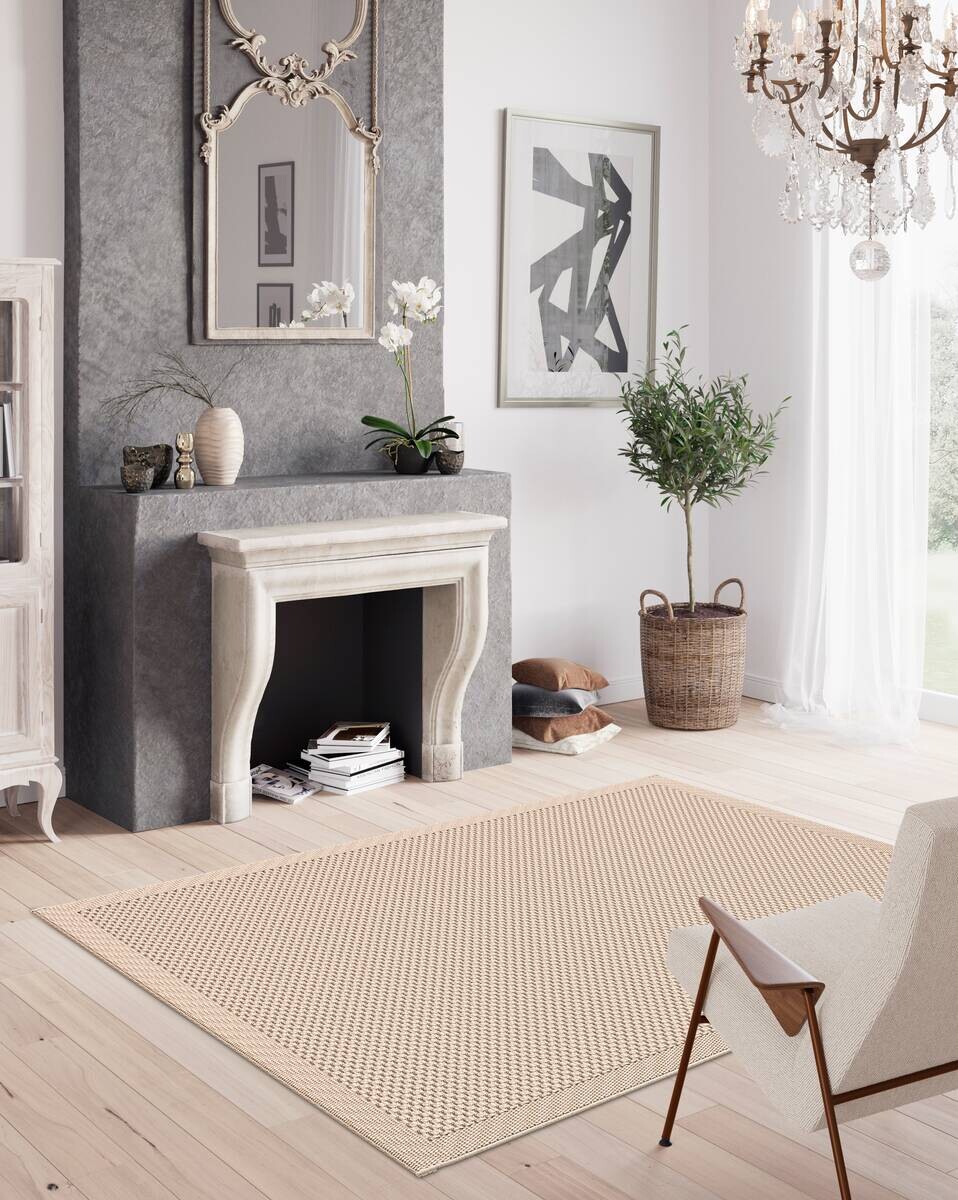 In-/Outdoor-Teppich Grace taupe B/L: ca. 80x240 cm