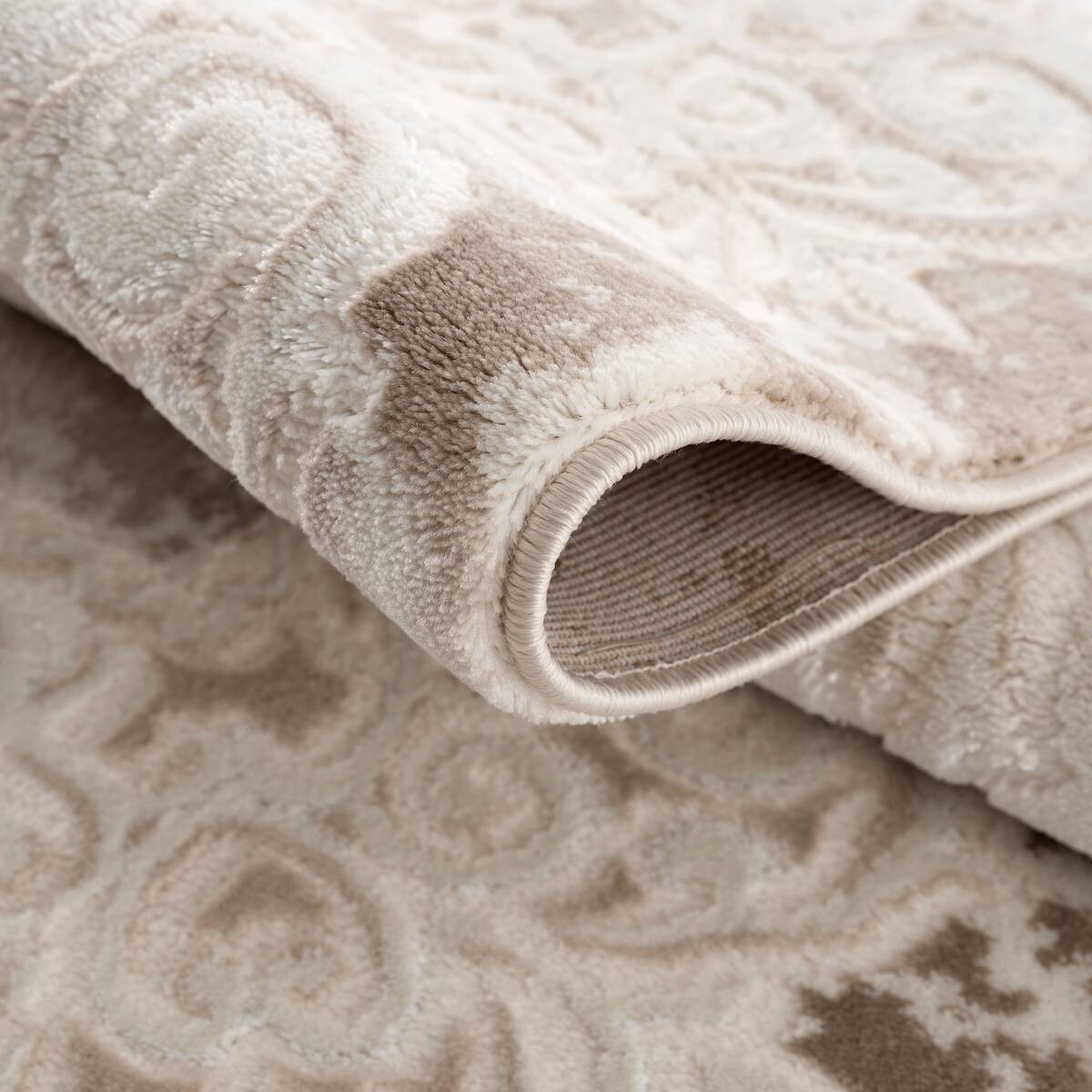 Sanat Teppich Harmony beige B/L: ca. 120x160 cm