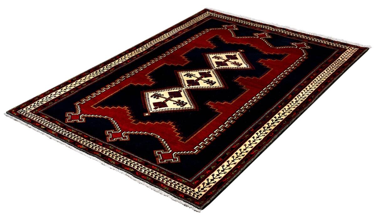PersaTepp Teppich Afshar blau B/H/L: ca. 159x1x233 cm