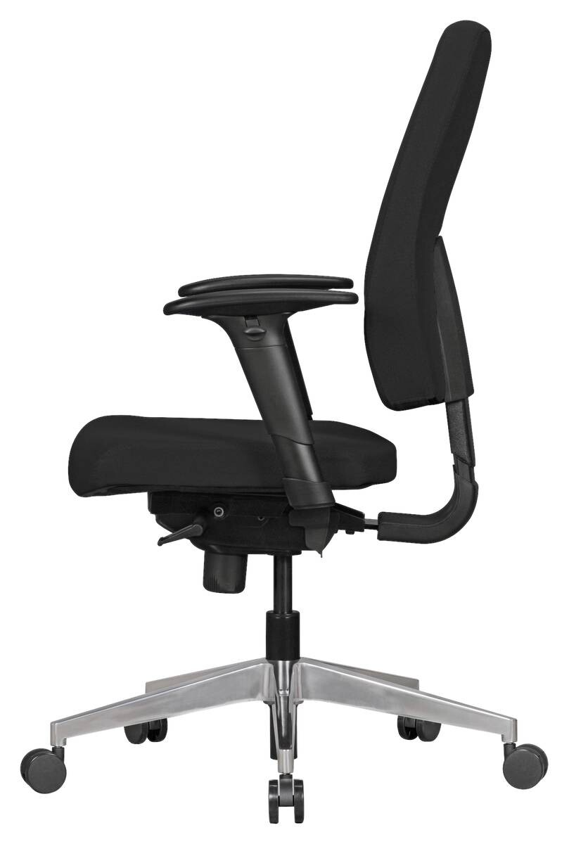 Drehstuhl schwarz Stoff