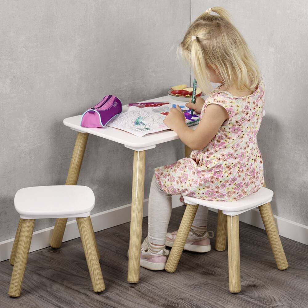 Kindertisch natur Holz B/H/L: ca. 38x43,5x58 cm