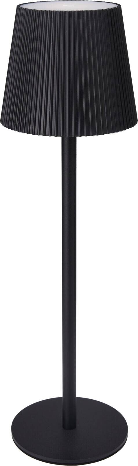 LED-Tischleuchte schwarz Eisen H/D: ca. 36x10,5 cm