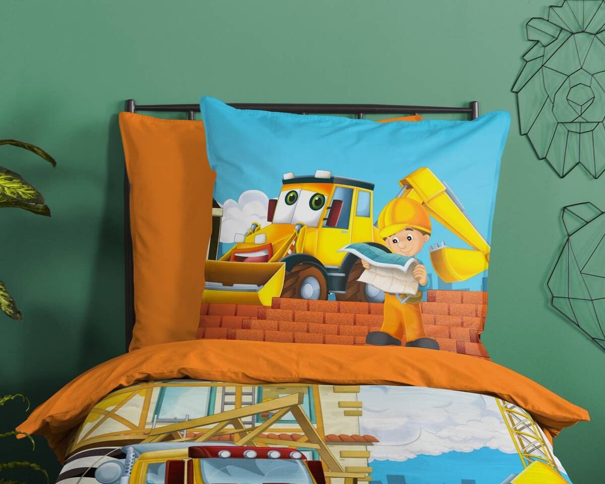 Baumwoll Bettwäsche Building Renforce