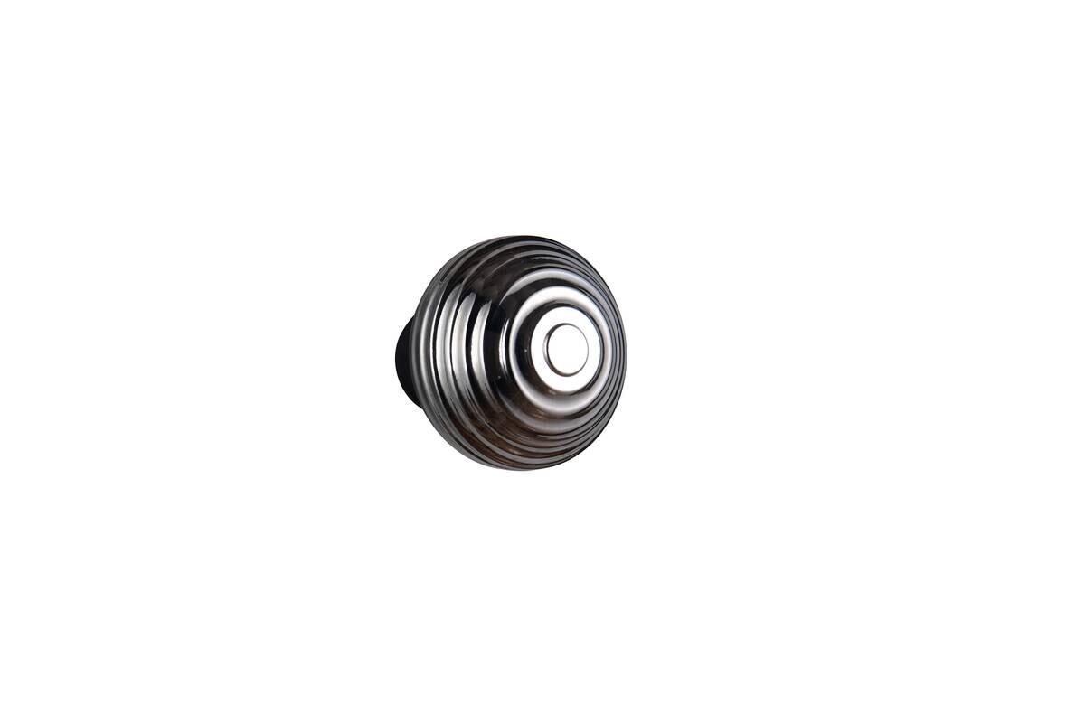 Reality LED Wandleuchte EARL mattschwarz Metall 1 Brennstellen