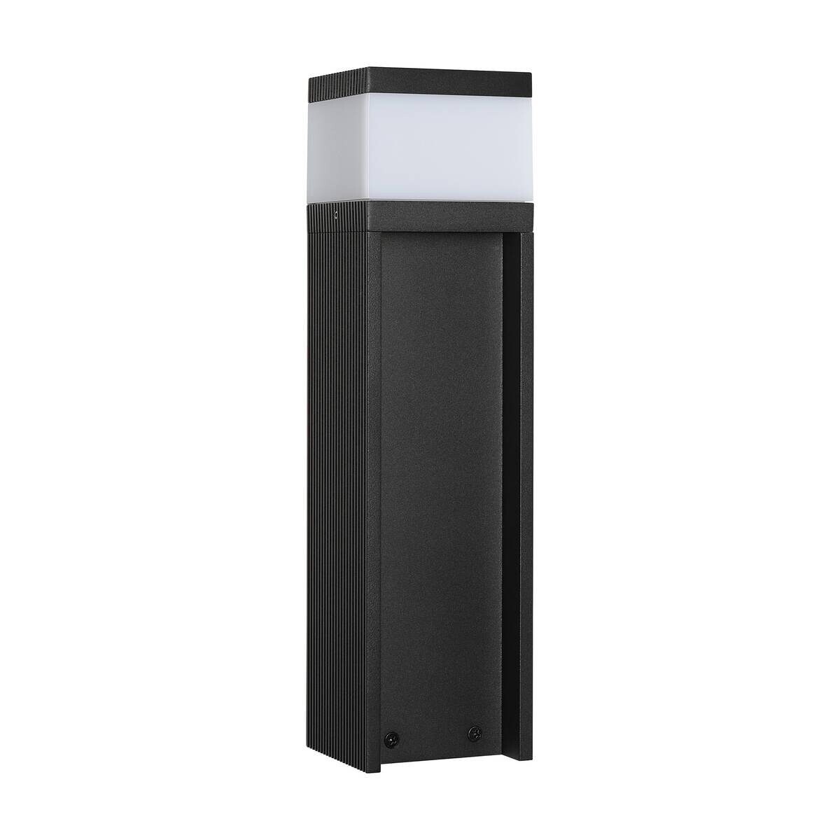 Lamkur Wandleuchte schwarz Stahl B/H/L: ca. 8x30x8 cm G9 1 Brennstellen