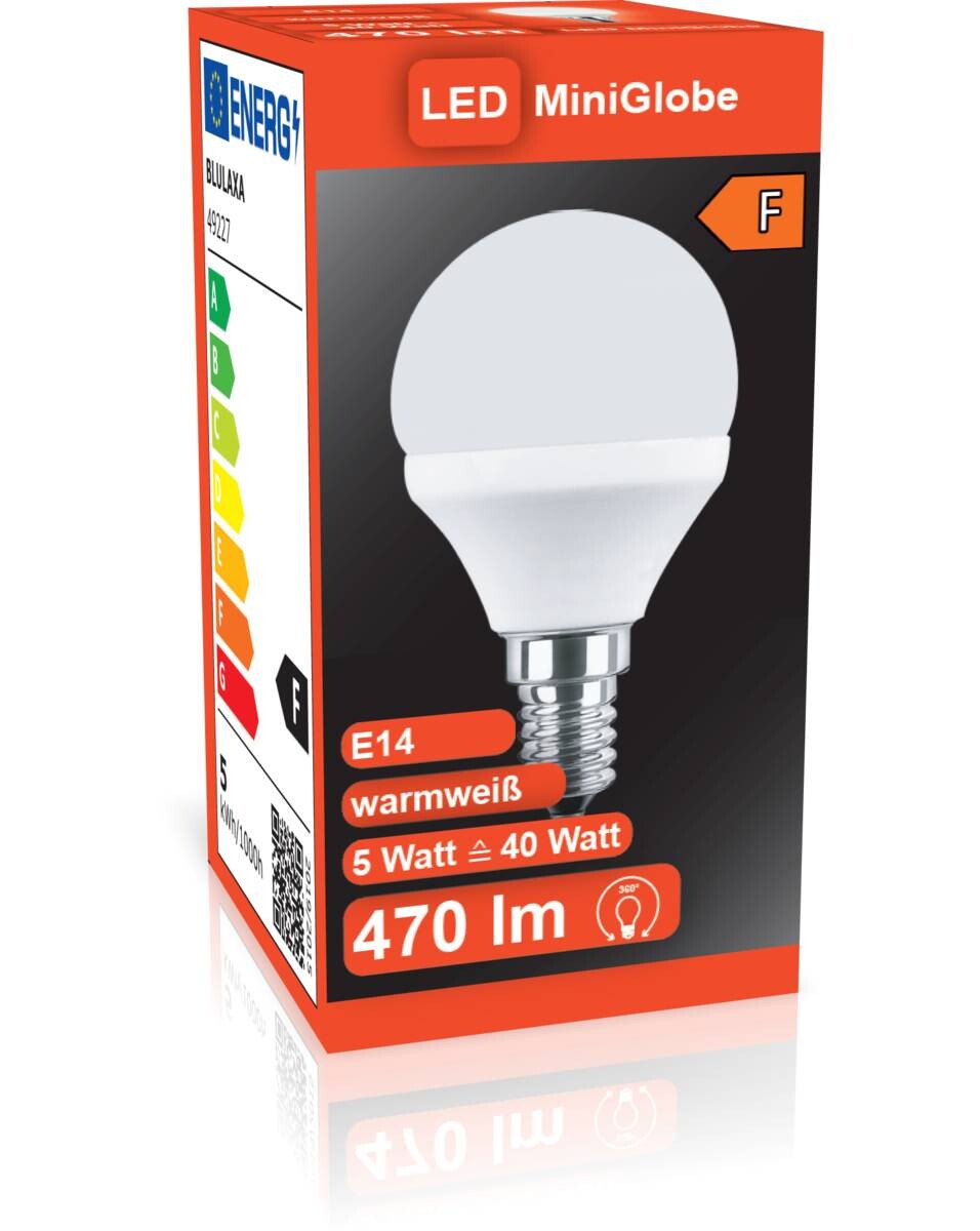 Blulaxa LED-Leuchtmittel 49227 E14