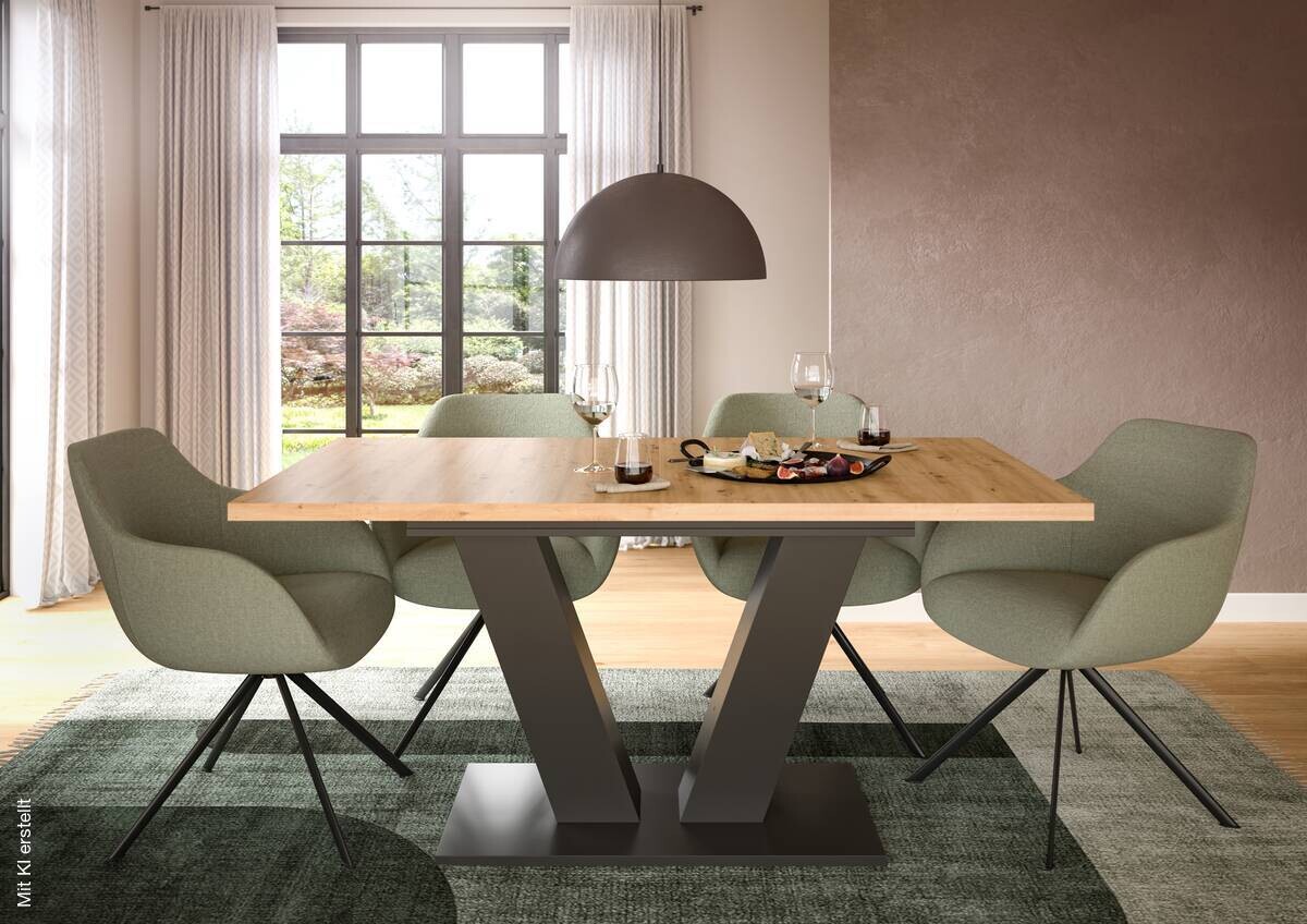 Esstisch Motion Artisan Nachbildung B/H/T: ca. 150x76x80 cm