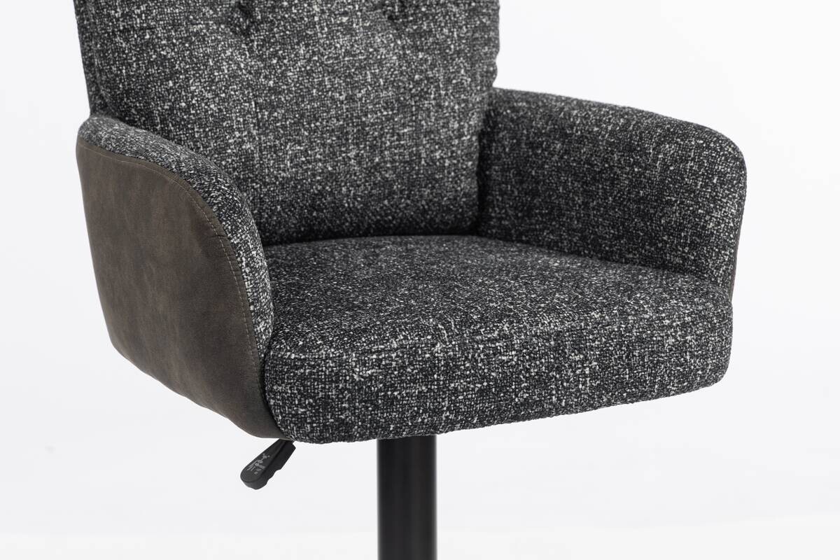 Barhocker Lecce anthrazit B/H/T: ca. 54x98x58 cm