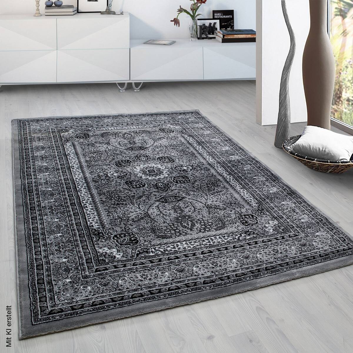 Ayyildiz Teppich MARRAKESH grau B/L: ca. 120x170 cm