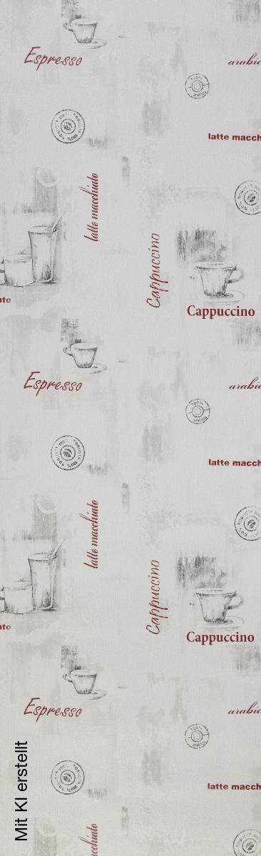 Vliestapete Kaffee grau B/L: ca. 53x1005 cm