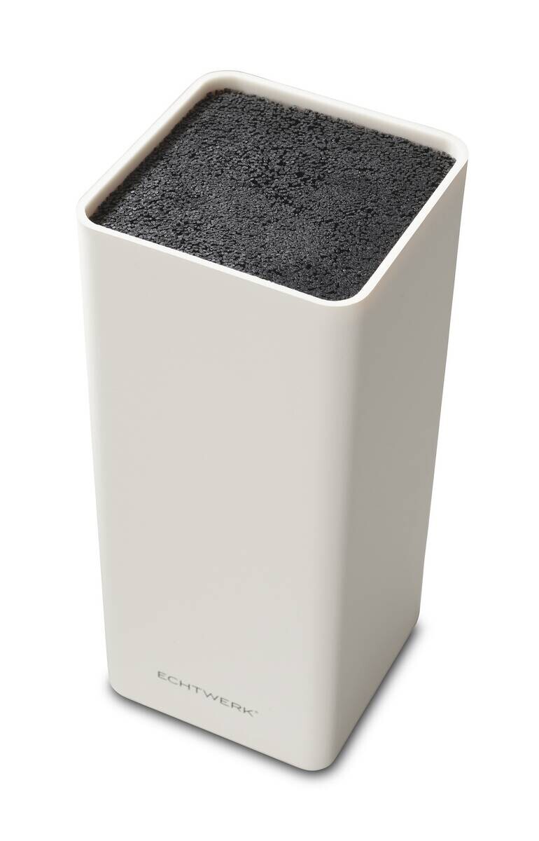 ECHTWERK Messerblock Square weiß Kunststoff 1 tlg.