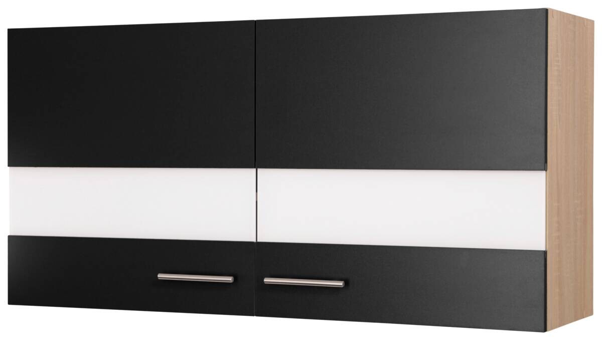 Hängeschrank Merle schwarz B/H/T: ca. 110x56x35 cm