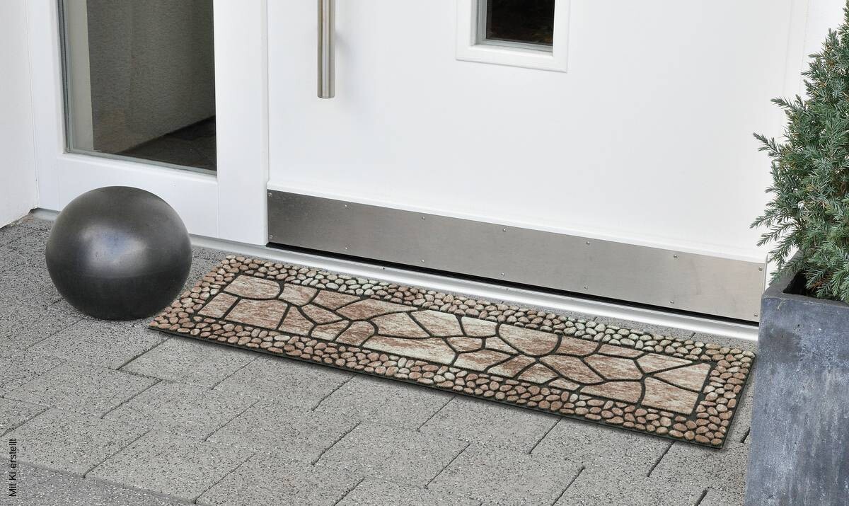 Stufenmatte La Traviata taupe B/L: ca. 24x90 cm