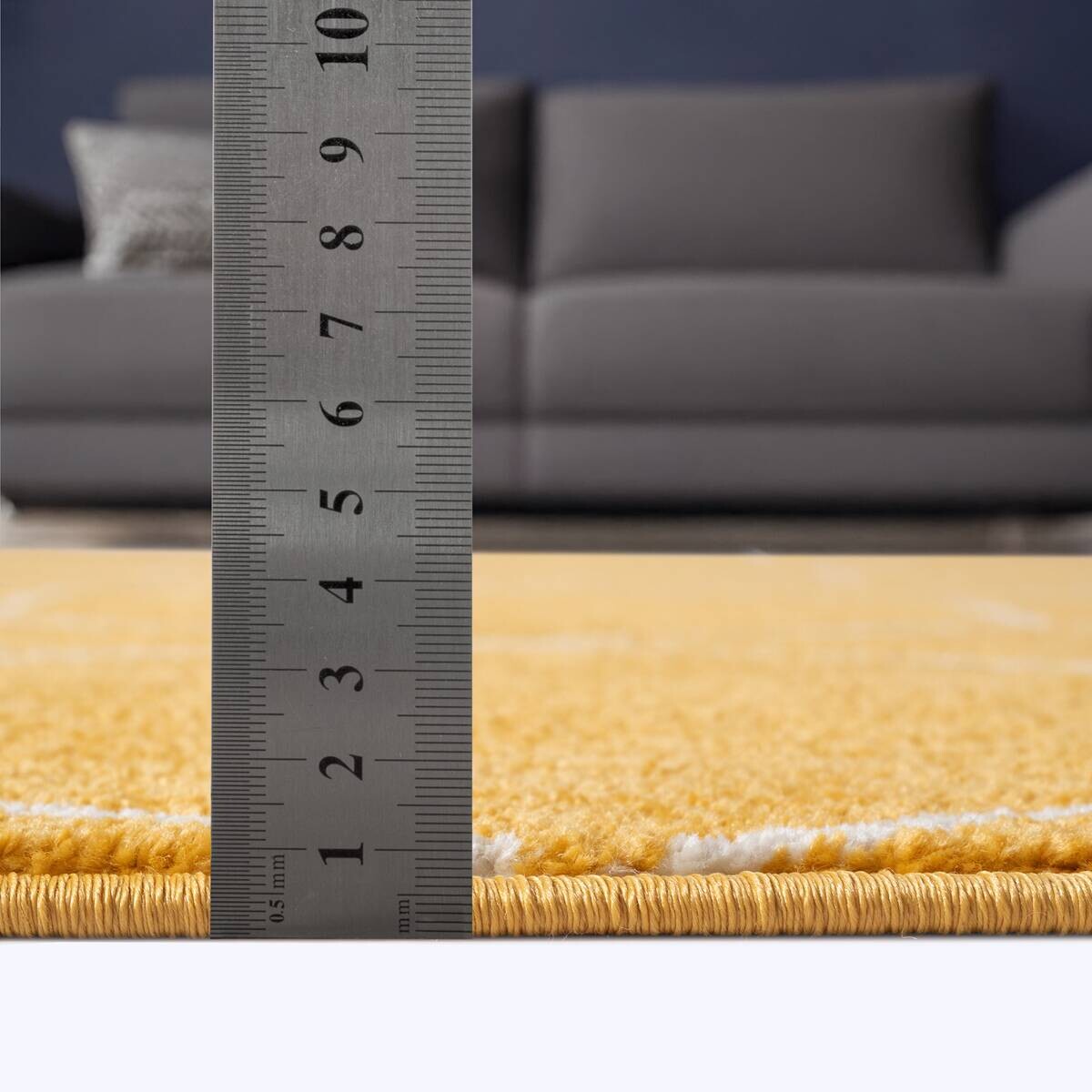 Sanat Teppich Trellis gelb B/L: ca. 120x170 cm