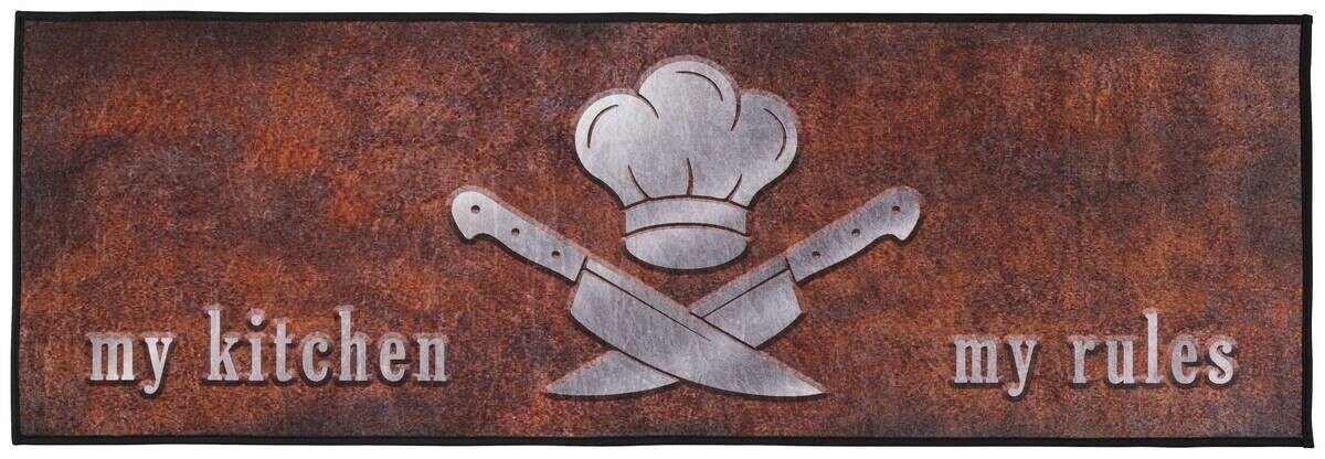 Küchenläufer Trend braun B/L: ca. 50x150 cm