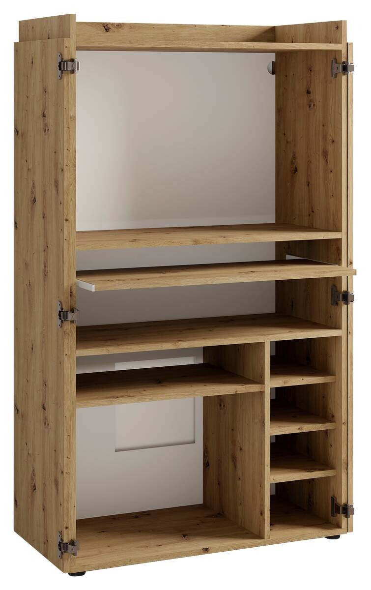 Sekretär JANNE Eiche B/H/T: ca. 80x141x40 cm