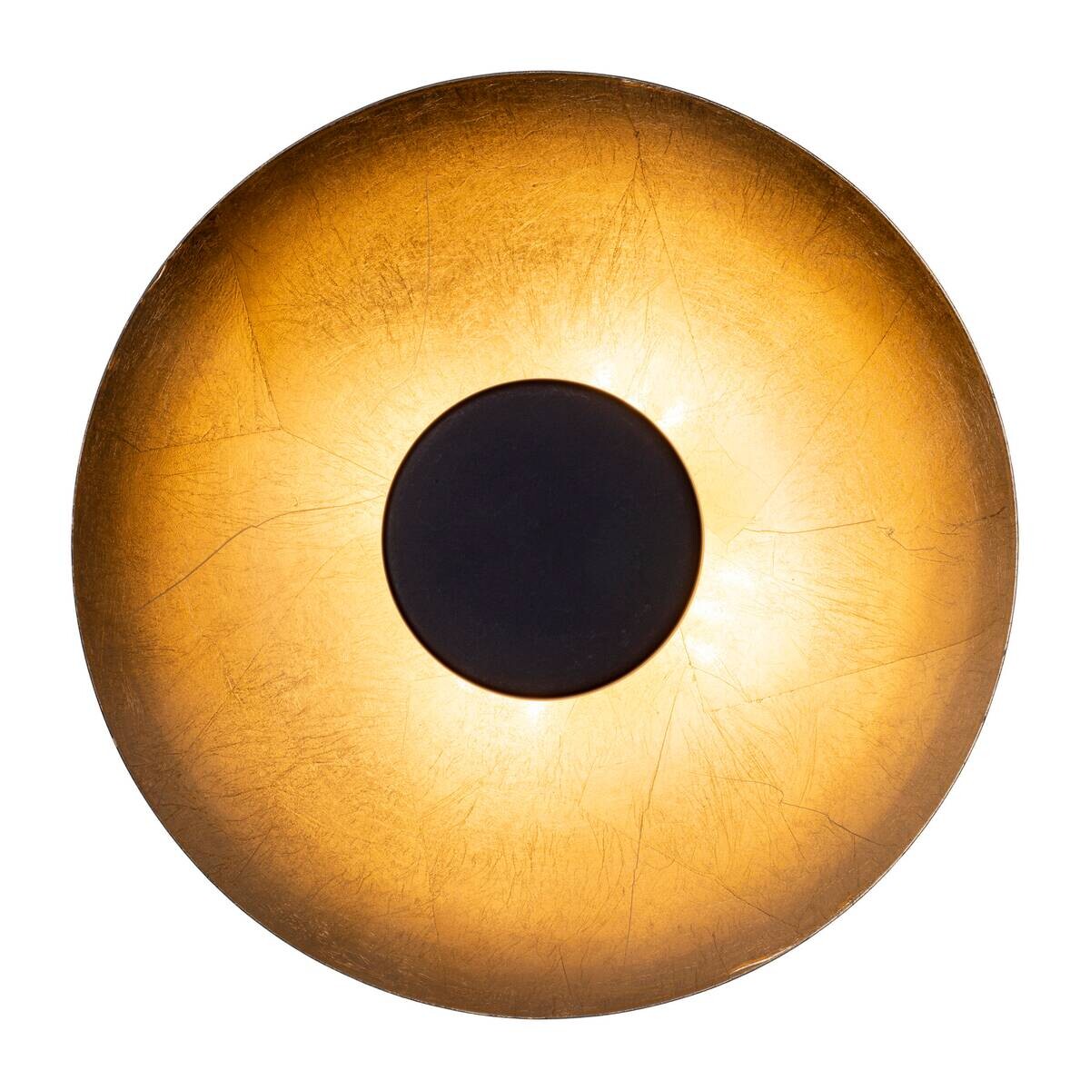 Näve Leuchten Deckenleuchte 1265458 gold schwarz Metall B/H/T: ca. 40x15x40 cm null 1 Brennstellen