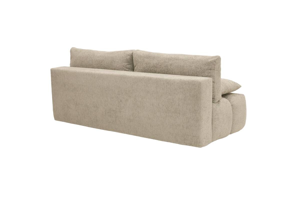 Schlafsofa beige Polyester B/H/T: ca. 210x72x105 cm