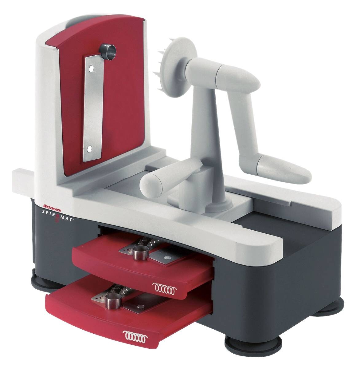 Westmark Gemüseschneider Spiromat weiß Kunststoff