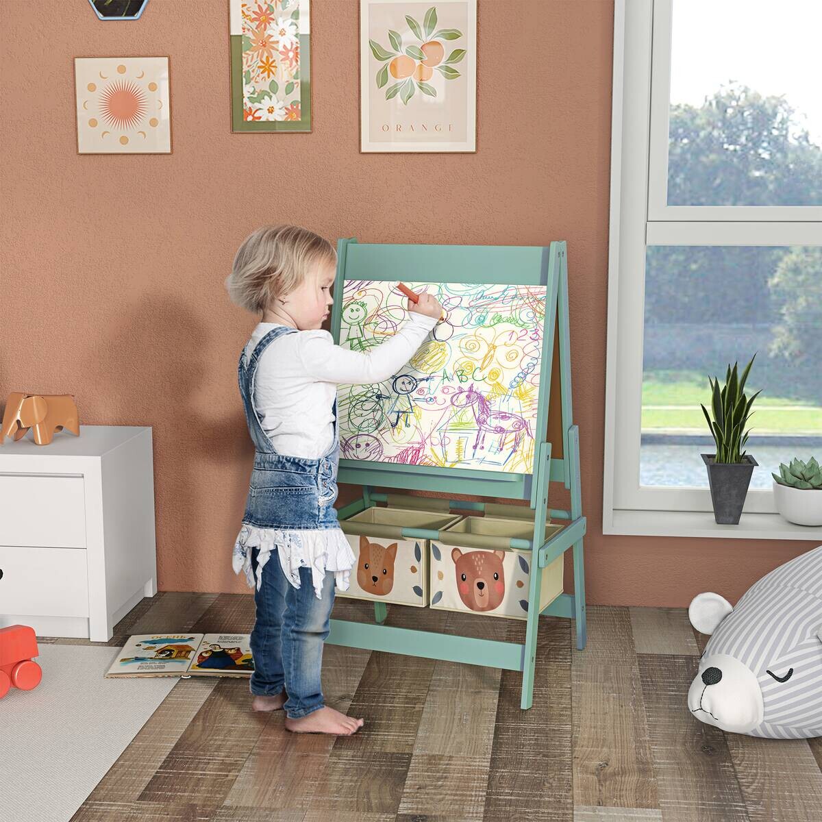 AIYAPLAY Kindertafel B/H/L: ca. 46,5x93x54 cm