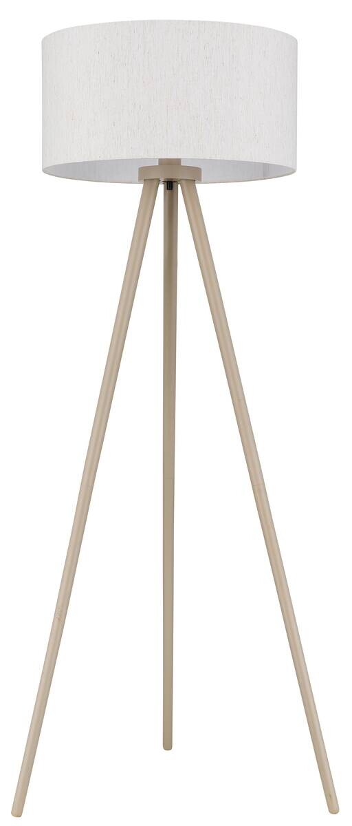 GLOBO Stehleuchte natur sand Holz H/D: ca. 148x57 cm E27 1 Brennstellen
