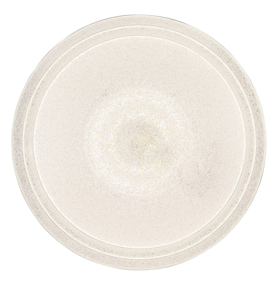 GLOBO Deckenleuchte 48419-18 Aley Opal weiß Metall Acryl H/D: ca. 9,5x40 cm