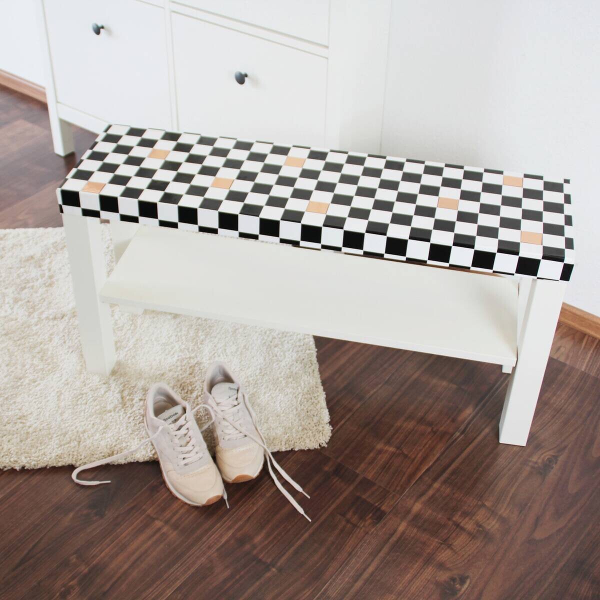 d-c-fix Dekofolie Monza schwarz weiß B/L: ca. 45x200 cm