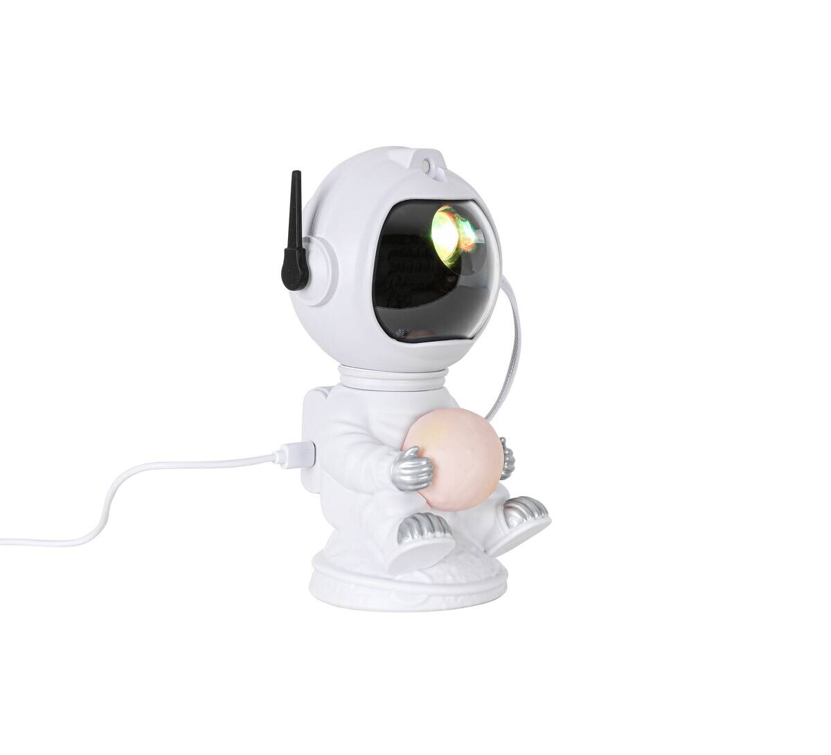 Nolo Dekoleuchte Astronaut weiß Kunststoff B/H/L: ca. 13x26x13 cm