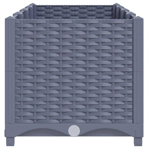 Hochbeet blau Polypropylen B/H/L: ca. 40x38x160 cm