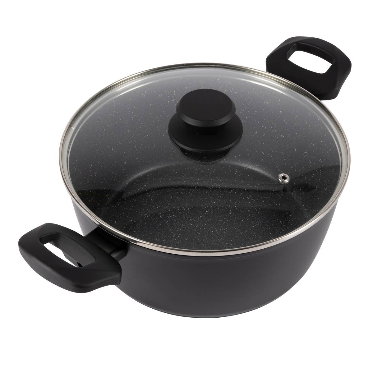 SAN IGNACIO Kochgeschirrset Tormes schwarz Aluminium 4 tlg.