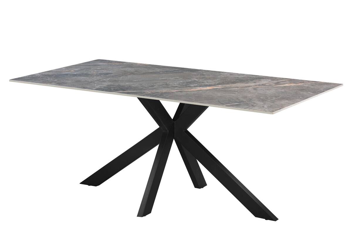 Esstisch Viktoria grau B/H/T: ca. 180x76x90 cm