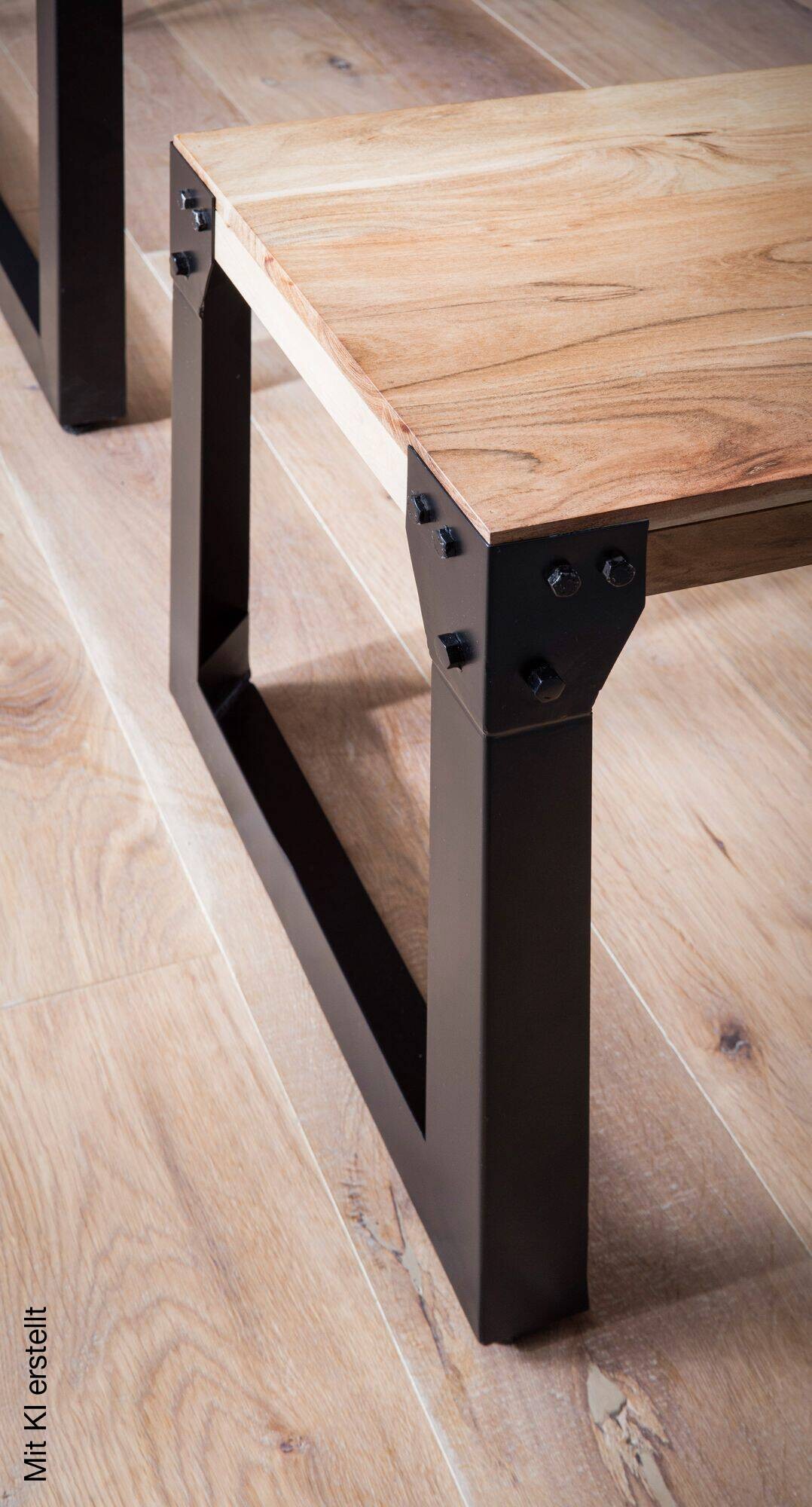 Sitzbank braun B/H/T: ca. 160x45x40 cm