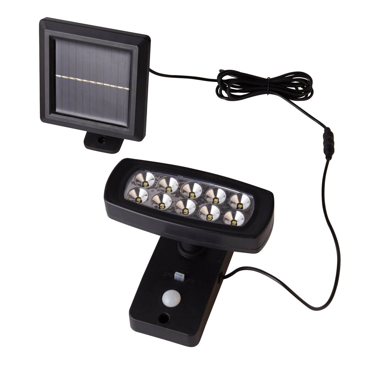 LED-Außenwandleuchte klar schwarz B/H/T: ca. 15,5x14,5x11 cm