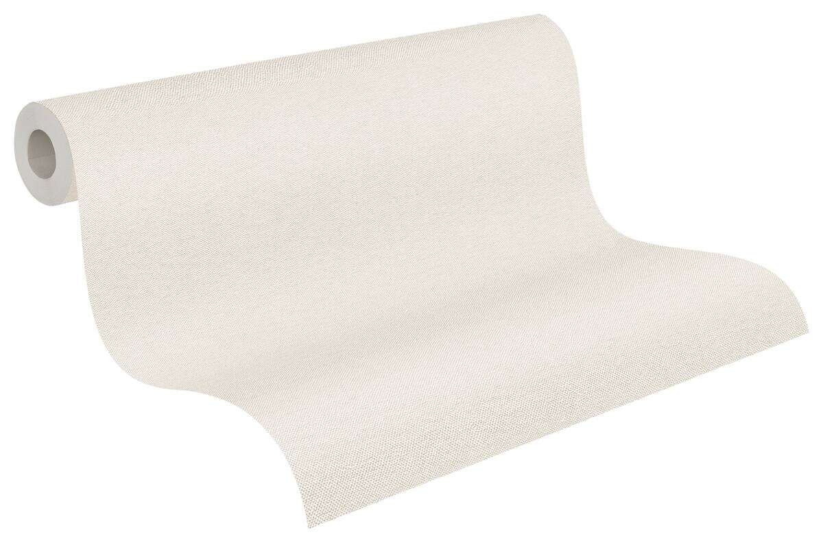 A.S.Creation Vliestapete creme weiß B/H/D: ca. 53x1005x9,3 cm