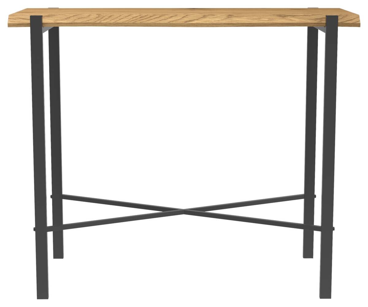 Konsole Almira Eiche Nachbildung schwarz B/H/T: ca. 90x75x38 cm